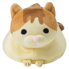 NEKONOBA 捶打按摩毛絨 Tora-chan, 黃色, 1個
