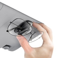 Baseus 倍思 車用眼鏡夾 黏貼式, 1個, 黑色