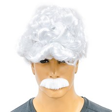 Party09 中世紀律師派對假髮, 1個, 白色