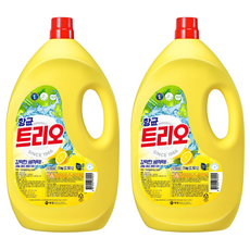 Trio 洗碗精, 檸檬/青檸, 3kg, 2個