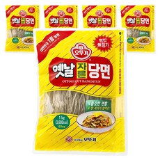 오뚜기옛날 자른당면, 1kg, 5개
