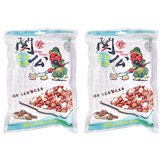 關公麻辣花生 蒜片五香花生, 100g, 2袋