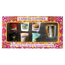 YANKee CANDLe 香氛蠟燭禮物組 1組, Black Cherry 黑櫻桃+Clean Cotton 純淨棉+Lemon Lavender 檸檬薰衣草+Mid Summer’s Night仲夏之夜+Pink Sands 粉紅沙灘+Bahama Breeze 巴哈馬微風, 混合色