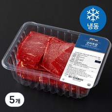 굿미트찹 호주산 우앞다리 불고기용 6 x 5 x 0.2 cm (냉동), 700g, 5개