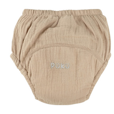 PUKU 藍色企鵝 雲感波浪學習褲 L(100cm), 茶棕, 1件