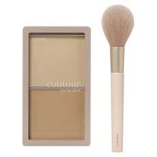 ETUDE 立體輪廓修容組合 修容+修容刷 10g, #01, 1組