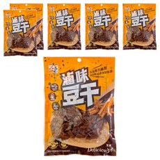久品香 滷味豆干 全素, 120g, 6包