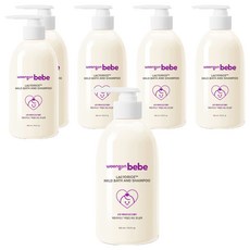 熊津寶貝 Lacto-RiceTM 溫和洗髮沐浴露 嬰兒爽身粉香, 510ml, 6個