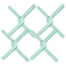 折疊隔熱墊 G739 20 x 3.2 x 1.2cm, 綠色, 4個