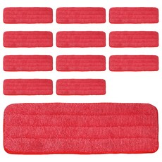 噴霧清潔拖把補充用超細纖維專用墊, 12個