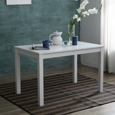 베스트리빙 캘빈 하이그로시 4인 식탁, 화이트, 5인용