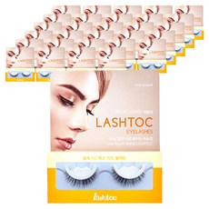 lashtoc 自黏式假睫毛, 迷人纖長款, 30組