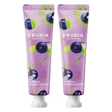 FRUDIA 文青果社 輕盈保濕護手霜 巴西紫莓, 30g, 2條