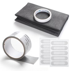 ADDLIFE 居家防蟲網片 60x90cm+雙面膠帶+修補膠帶2M+排水孔貼片10入, 紗網 S+雙面膠帶 8M+紗網修補膠帶 2M+窗框洞貼 10張, 1套