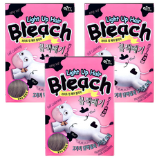 eZn EZN Light Up Hair Bleach Black Remove Color 脫色劑, 160g, 3個