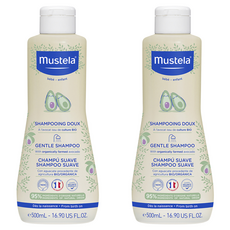 무스텔라 젠틀 유아 샴푸, 500ml, 2개
