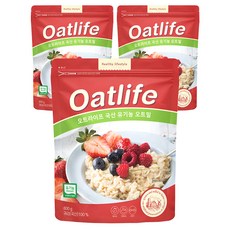 Dubosikpum Oatlife 韓國產有機燕麥片, 600g, 3個