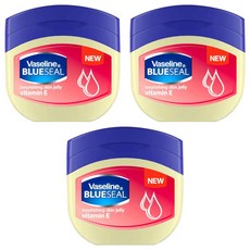 Vaseline 凡士林 潤膚膏 維他命E, 50ml, 3罐