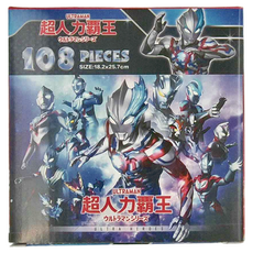 ULTRAMAN 超人力霸王 拼圖 Set 108片 尺寸18.2x25.7cm, 多色, 1盒