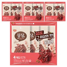 상상육포 동원 페퍼앤솔트 4p, 120g, 4개