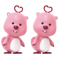 Royche 賤萌Luffy 螢幕公仔 心動Luffy, 2個