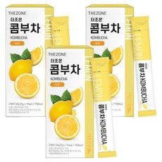 Better health 康普茶隨身包 檸檬口味, 5g, 10條, 3盒