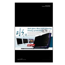 YADI 亞第 靜電吸附 16 : 10 水之鏡防窺片 ASUS TUF Gaming A16 2024 FA608WV專用 16吋, Transparent, 1個