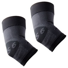 오에스퍼스트 ES6 헬스 요가 스포츠 팔꿈치 보호대, 2개, 블랙