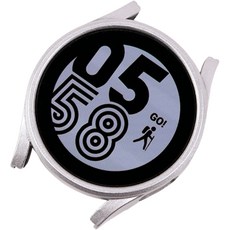 쉴드랩 갤럭시 워치 6 5 4 클래식 호환 보호 케이스, 실버