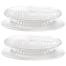 LeKue 矽膠保鮮蓋 2入 白色矽膠 耐熱, LE74, 8.5cm, 1組