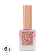 FROM THE NAIL 自然風營養彩色底層凝膠指甲油, 粉紅色, 10ml, 6個