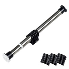 피피홈리빙 초강력 잠금형 압축봉 + 링 20p 세트, 실버, 1세트