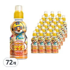 팔도 뽀로로 바나나맛, 235ml, 72개