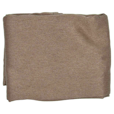 小銅板 魔鬼黏窗簾 2片, 雙面麻可可色