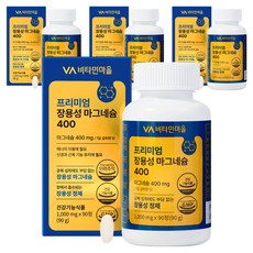Vitamin Village 優質腸溶性鎂 400 90g, 4個, 90錠