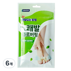 쾌발 클로버링 발냄새제거패드 20p, 6개