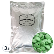 쿠킹스토리 메론 코팅초콜릿, 3개, 1kg