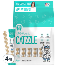 닥터페트라 캣즐 껌, 닭고기맛, 140g, 4개