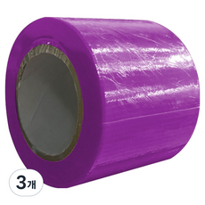 World Clean 高黏著力強力棉質膠帶 50mm x 10m 紫色, 3個