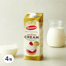 에이본모어 남양유업 휘핑크림, 4개, 1L