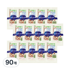 캣츠아이 고양이 건조간식, 치킨어포샌드위치, 30g, 90개