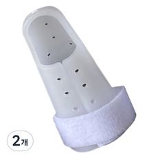 플렉스라인 고정 쉬운 손가락 부목 화이트, 2개