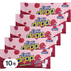 Easy drop 一次性馬桶清潔刷補充包, Black Cherry, 10個