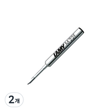 LAMY 컴팩트 볼펜 리필심 0.8mm, 블랙, 2개