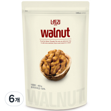 너트리 호두 1/4태, 400g, 6개