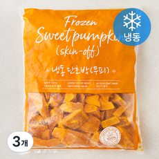 단호박 무피 (냉동), 3개, 2kg