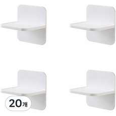 EVER HOUSE 多用途家具牆壁保護墊, 白色, 20個