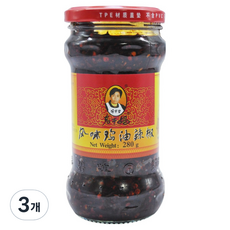 라오깐마 풍미지유 유라죠우 라조장, 280g, 3개