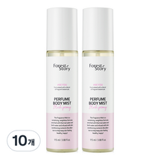 포레스트스토리 비유 퍼퓸 바디미스트 블러쉬피오니, 115ml, 10개