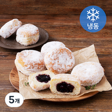 복음자리 베리머치 블루베리 미니도넛 (냉동), 32g, 8개입, 5개